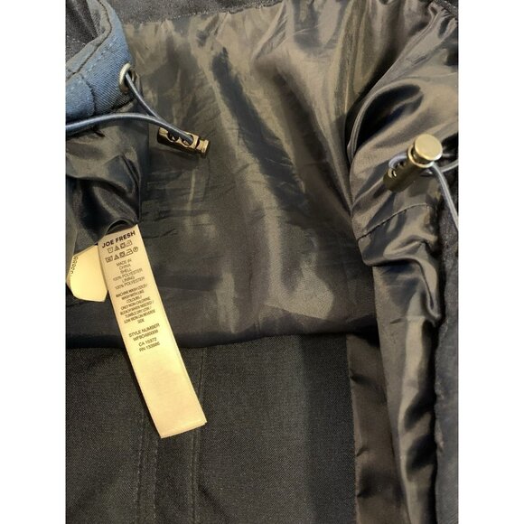 Joe Fresh Blue Hood Jacket Women’s Small - Picture 4 of 6